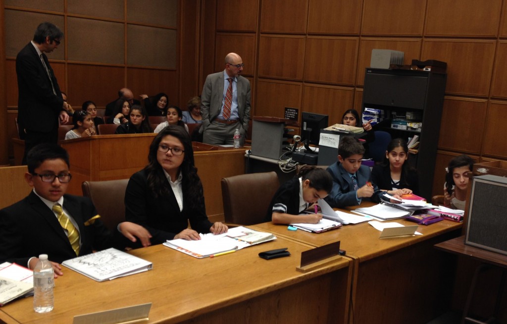 ASA's 2013 CRF Mock Trial team (partial) "ready for trial." 